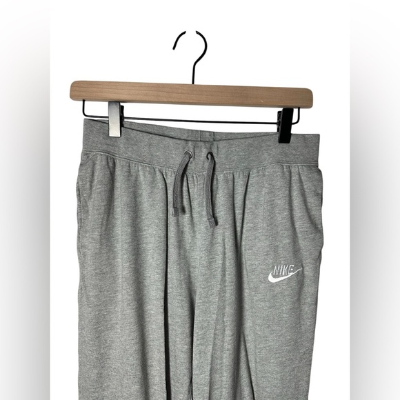 Nike Women’s Joggers Sweatpants Gray Small | Athletic Tapered Fit Lounge Pants - Picture 3 of 8